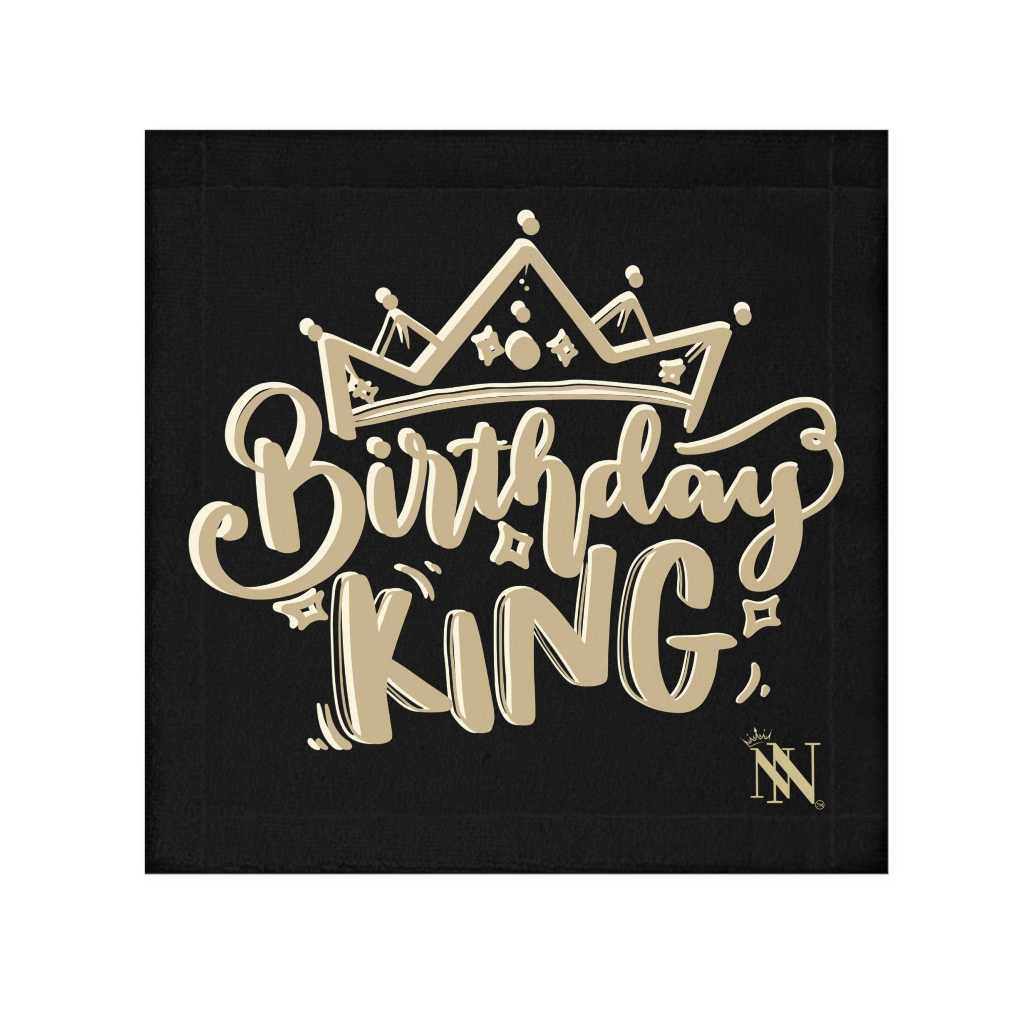 Gold Crown Birthday King | Mix & Match Lils’ Fun-Flirty Lovers’ Towels