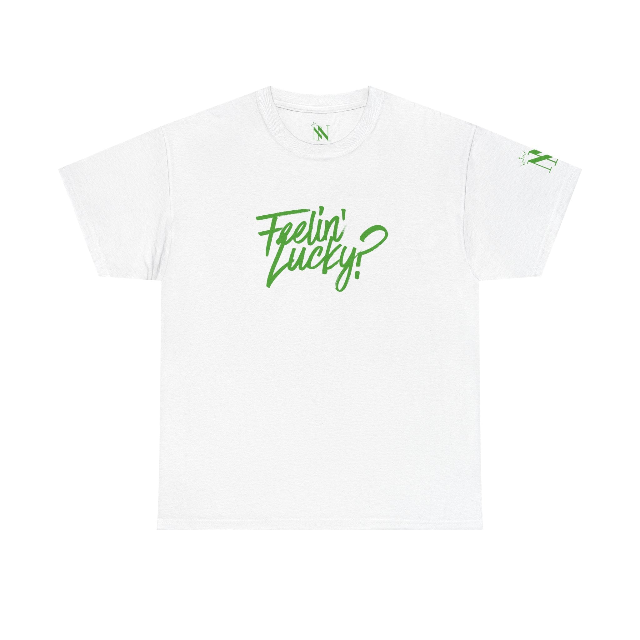 Feelin’ Lucky? Irish Green | Mix & Match Cotton Unisex Fun-Flirty Lovers’ T-Shirts