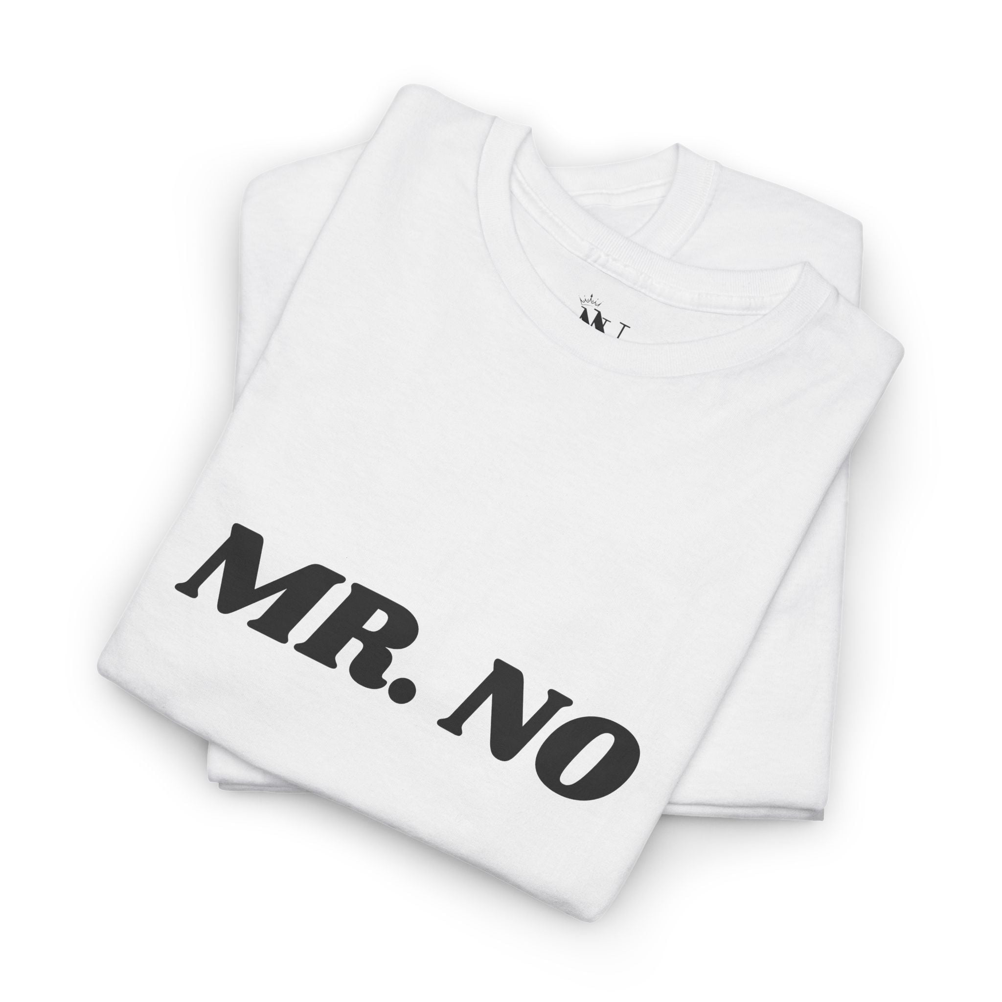 Mr. No | Mix & Match Cotton Unisex Fun-Flirty Lovers’ T-Shirts