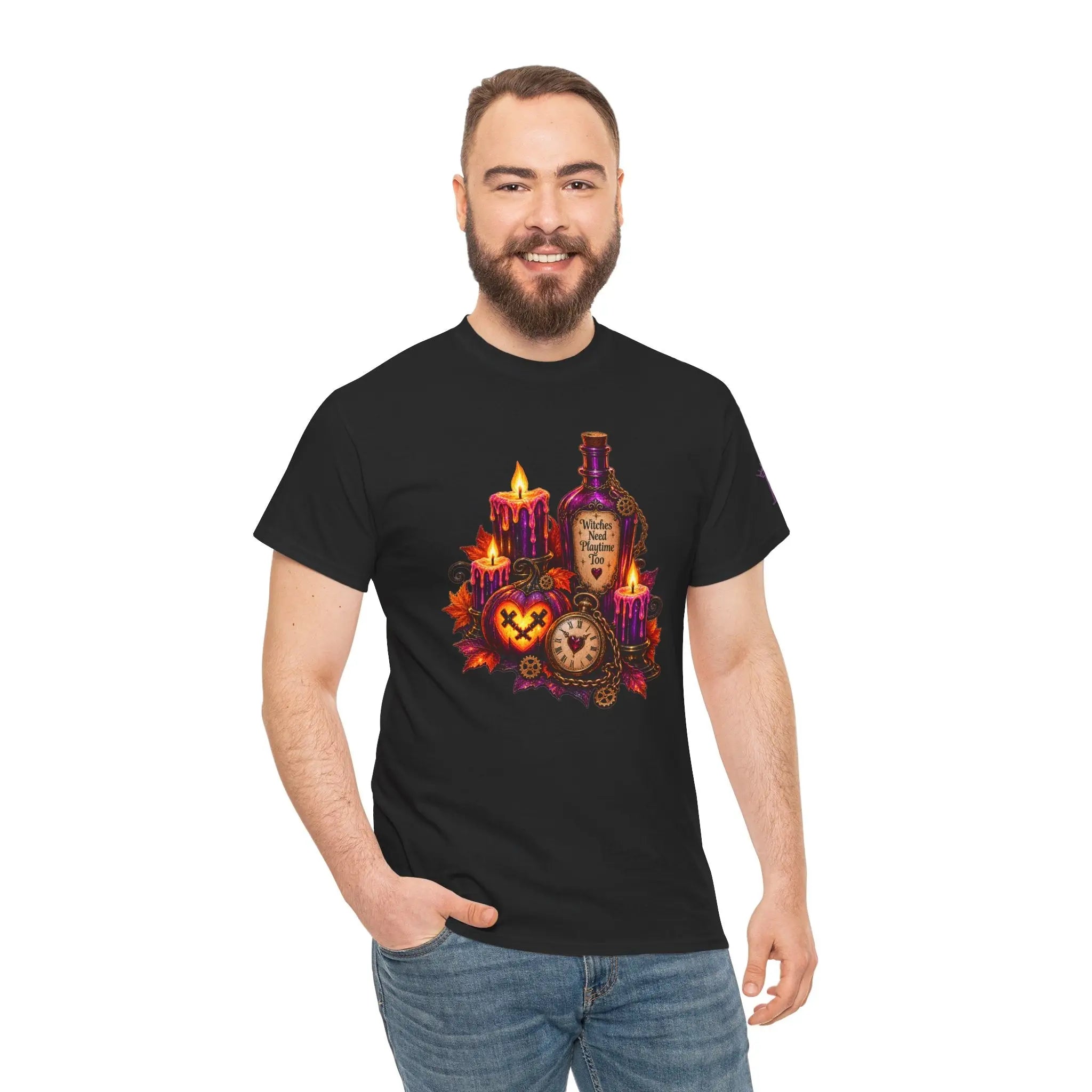 Witches Need Playtime Too | Nectar Napkins Fun-Flirty Lovers’ T-Shirts