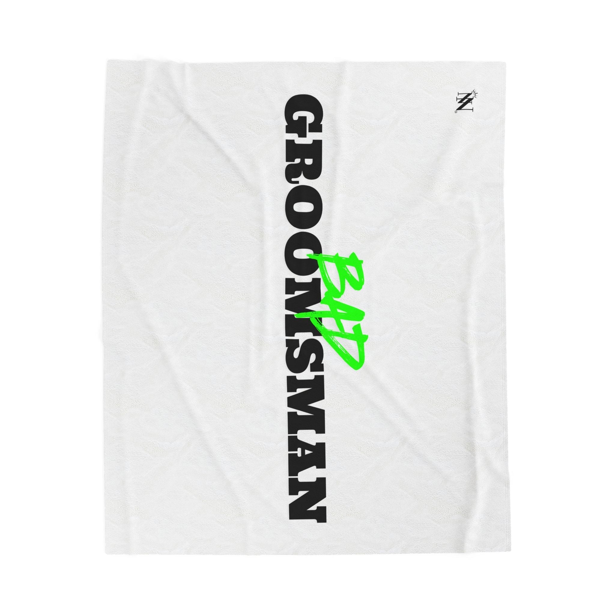Bad Groomsman | Mix & Match Velveteen Fun-Flirty Lovers’ Blankets