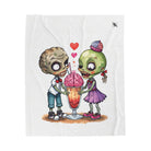 Zombies Share the Love | Mix & Match Velveteen Fun-Flirty Lovers’ Blankets