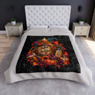 Stuffed & Satisfied Thanksgiving | Nectar Napkins Fun-Flirty Lovers’ Crushed Velvet Blankets