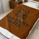 Contains Nuts | Mix & Match Velveteen Fun-Flirty Lovers’ Blankets