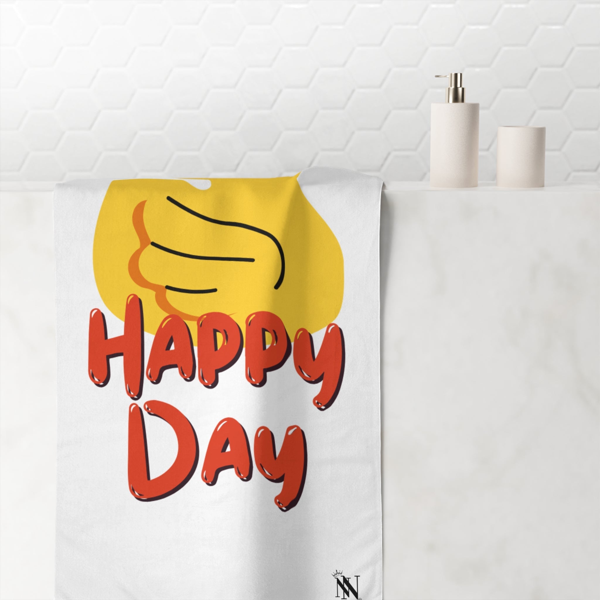 Happy Day Rubber Duck | Mix & Match XL Fun-Flirty Lovers’ Towels