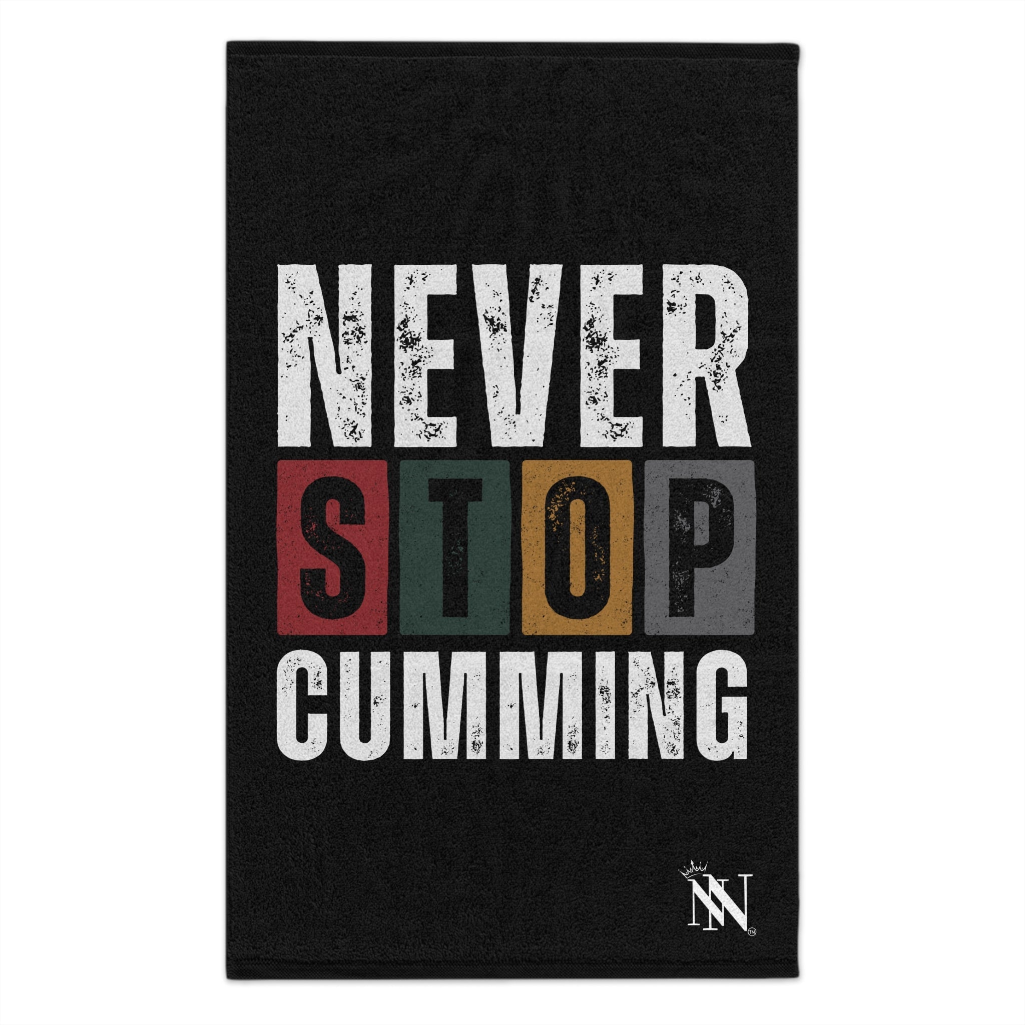Never Stop Cumming | Mix & Match Soft Fun-Flirty Lovers’ Towels