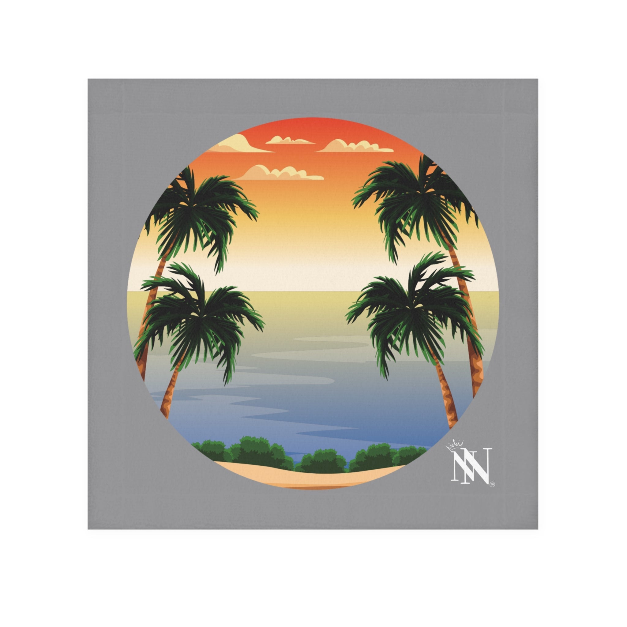 Island Wedding Green | Mix & Match Lils’ Fun-Flirty Lovers’ Towels