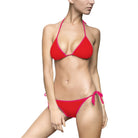 Red Strappy | Mix & Match Fun-Flirty Lovers’ String Bikinis