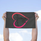 Cum for Me Dark Grey | Mix & Match Soft Fun-Flirty Lovers’ Towels