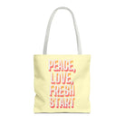 Peace Love Fresh Start | Mix & Match Fun-Flirty Lovers’ Totes