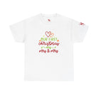 Our First Christmas as Mrs. & Mrs. | Mix & Match 100% Cotton Unisex Fun-Flirty Lovers’ Tees