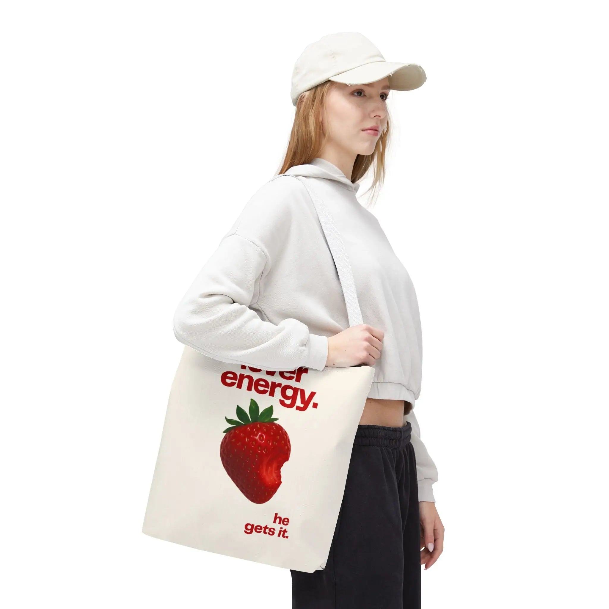 Lover Energy He Gets It Tote Bag