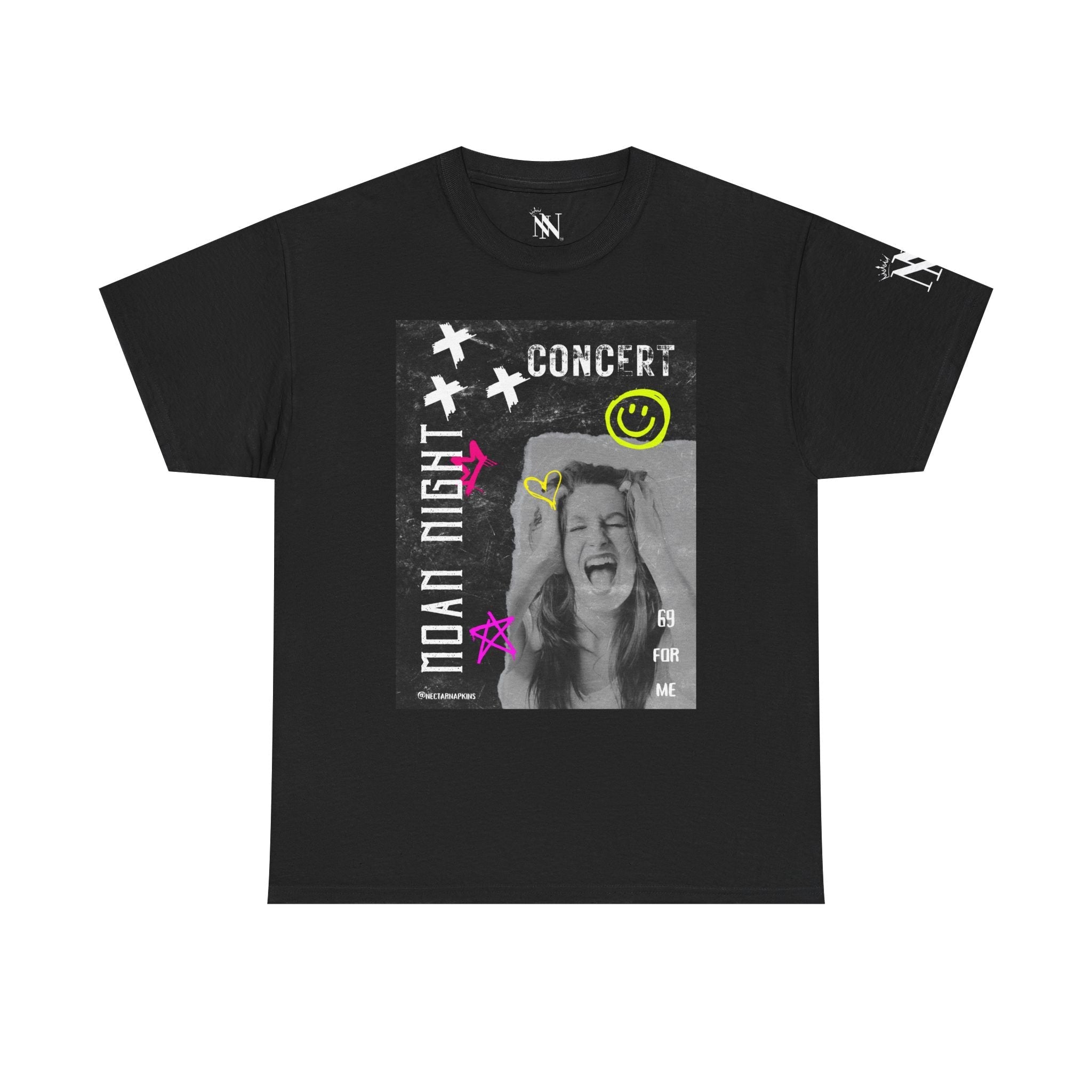 Moan Night | Mix & Match 100% Cotton Unisex Fun-Flirty Lovers’ Tees