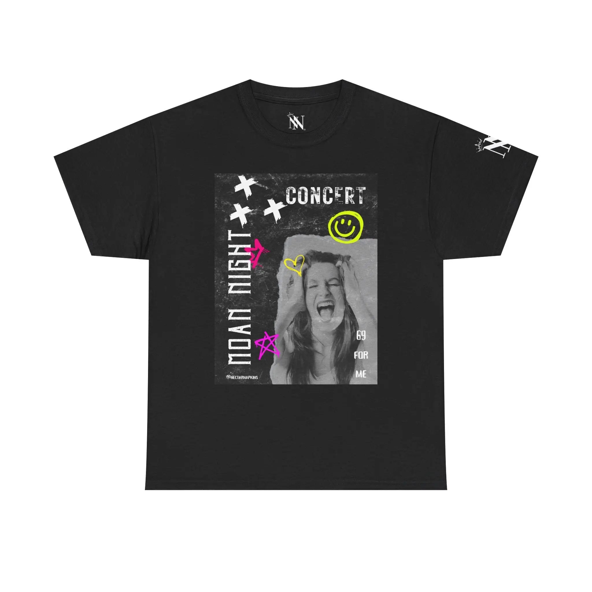 Moan Night | Mix & Match 100% Cotton Unisex Fun-Flirty Lovers’ Tees