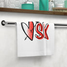Heart Arrow Sex Cum Rag