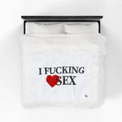 I Fucking Love Sex | Mix & Match Soft Fun-Flirty Lovers’ Blankets