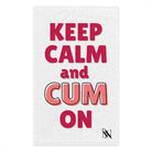 Keep Calm & Cum On | Mix & Match Soft Fun-Flirty Lovers’ Towels