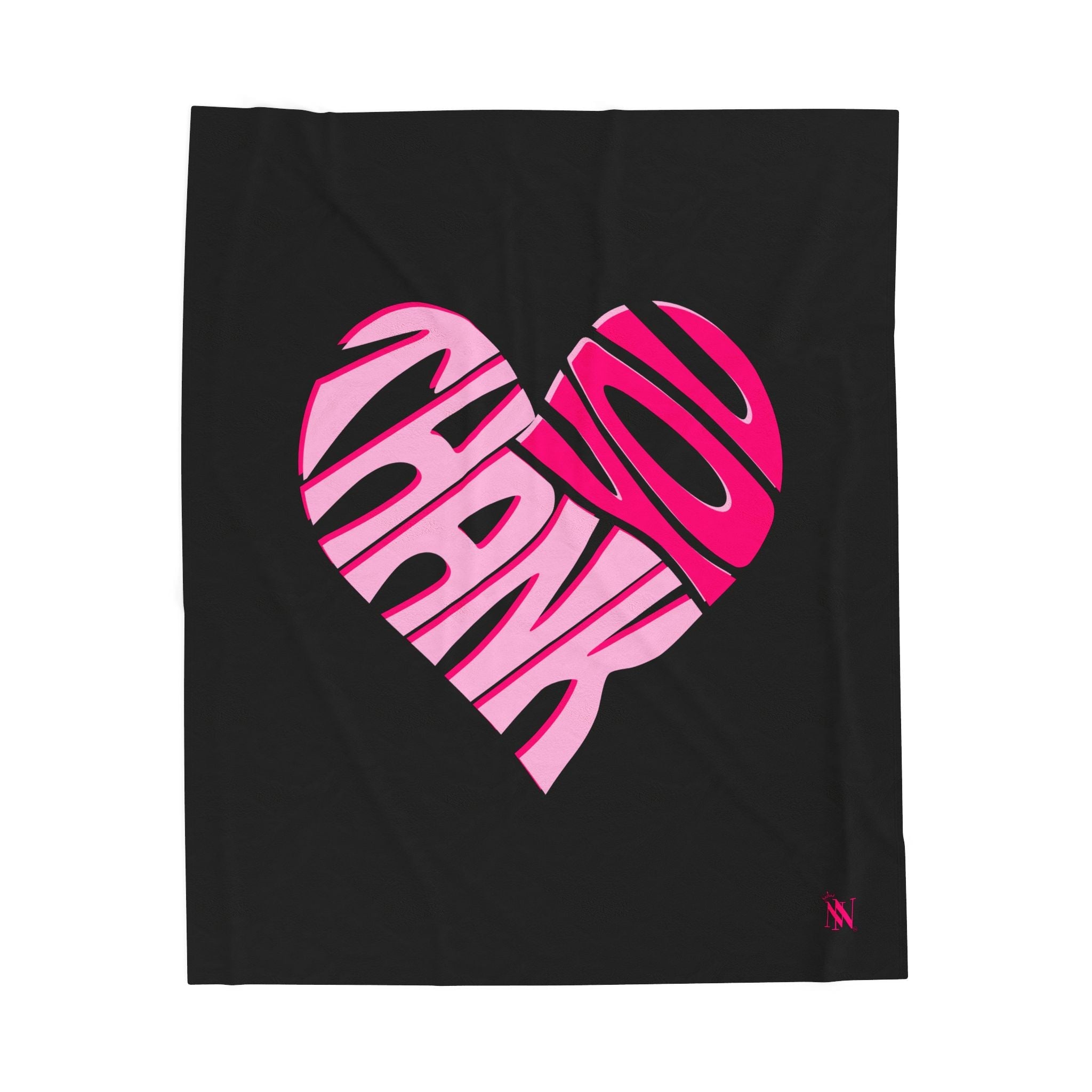 Thank You Heart | Mix & Match Velveteen Fun-Flirty Lovers’ Blankets
