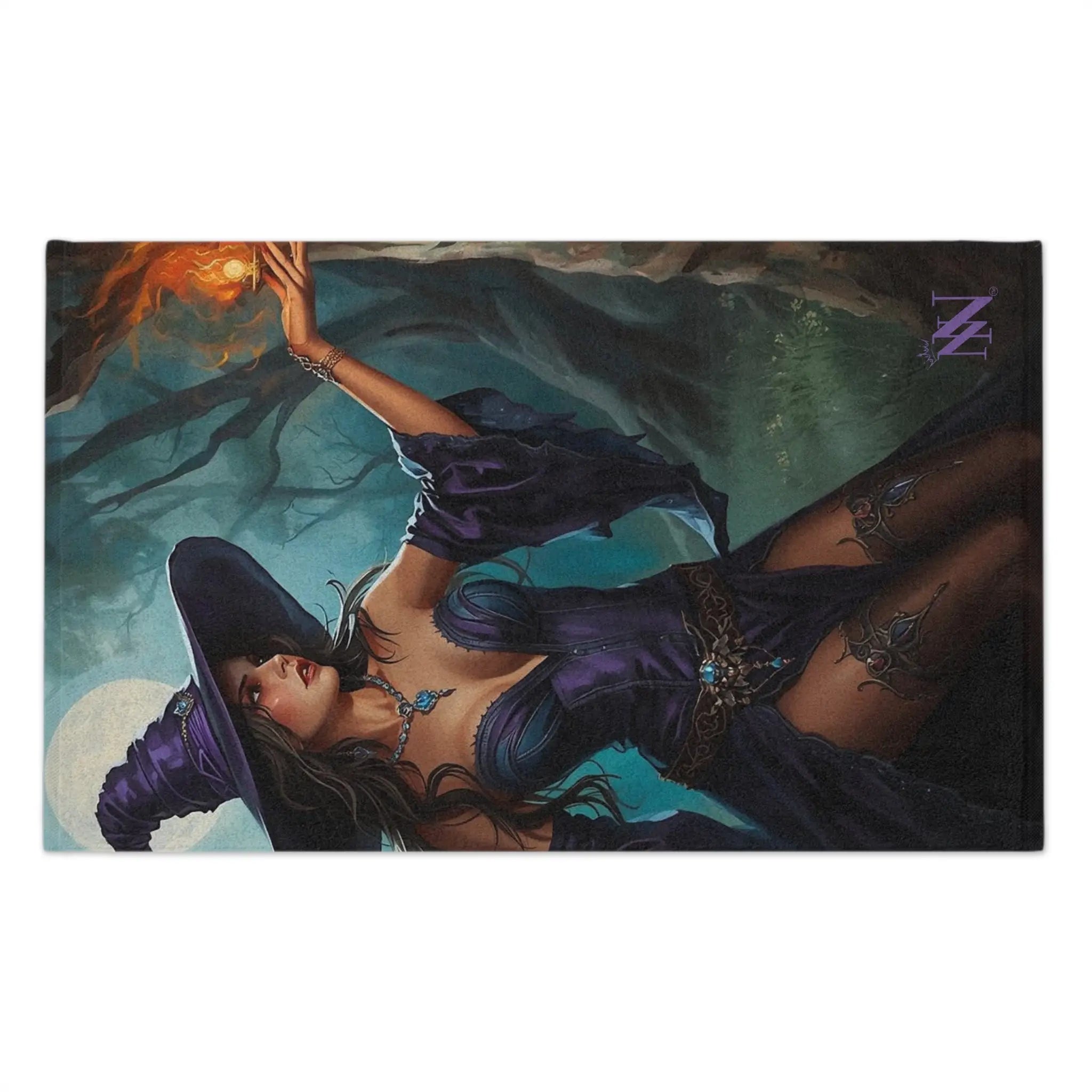 Fire Witch Fantasy Women Fun Sex Towel