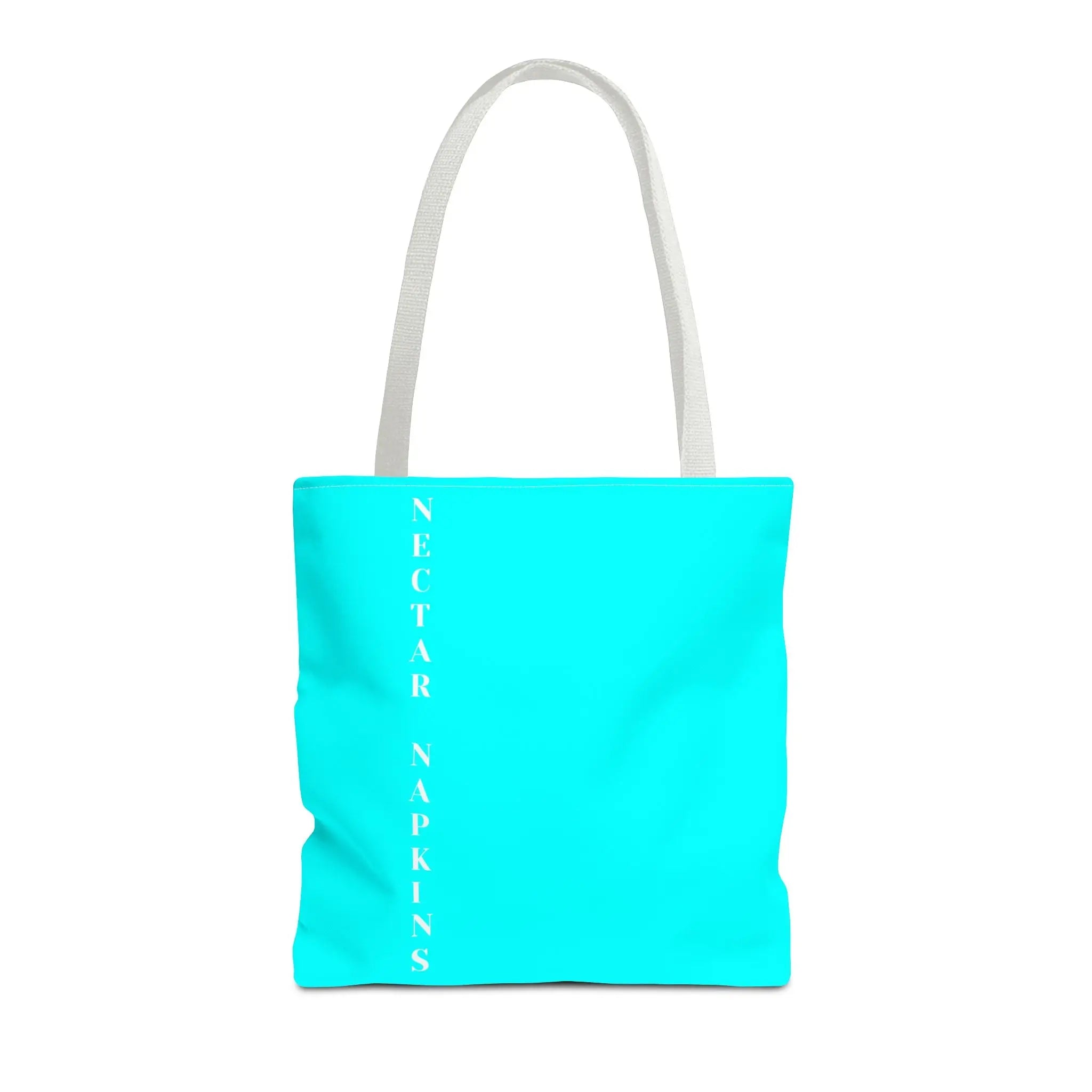 Nectar Napkins Brand Neon Blue Tote Bag
