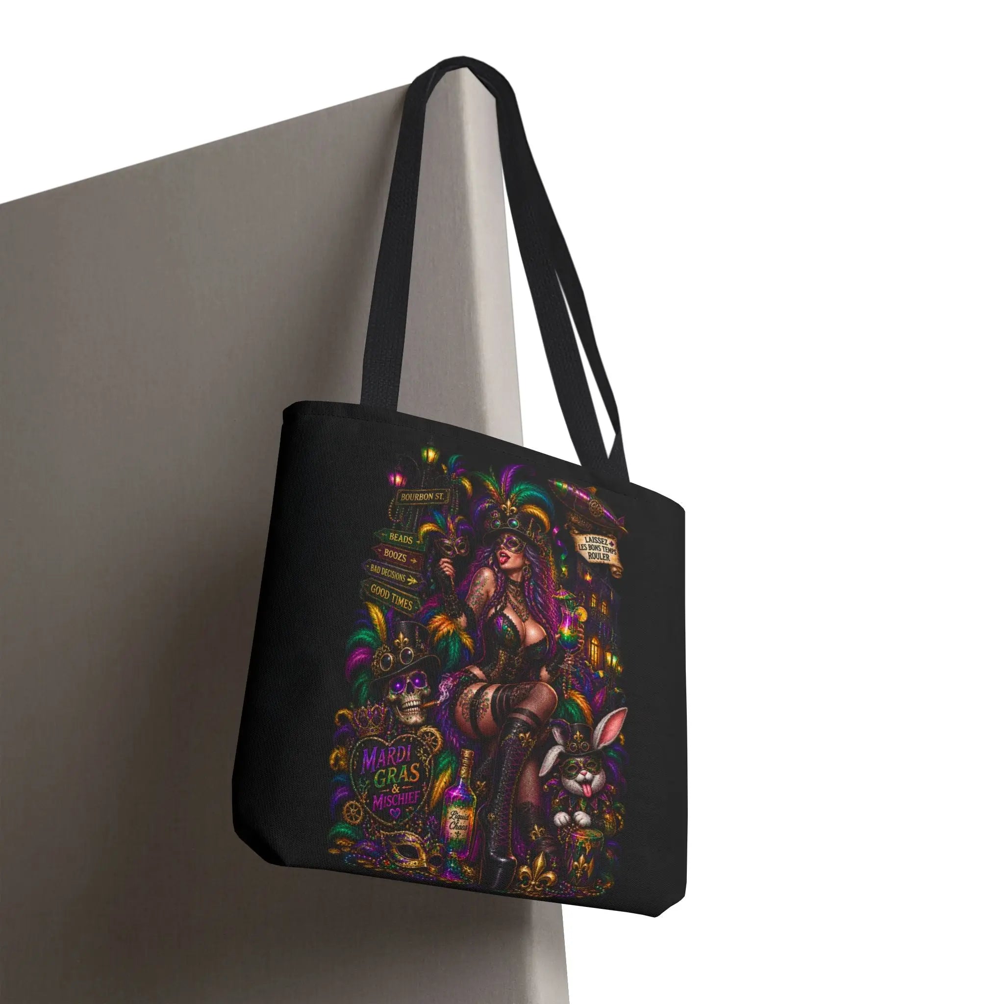 Mardi Gras Wicked Fantasy | Nectar Napkins Fun-Flirty Lovers’ Totes