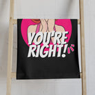 Oh! You’re Right! Anime Cum Towel