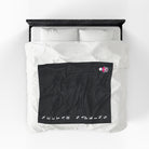 Nectar Napkins Brand Black Love Blanket