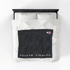 Nectar Napkins Brand Black | Nectar Napkins Fun-Flirty Lovers’ Blankets