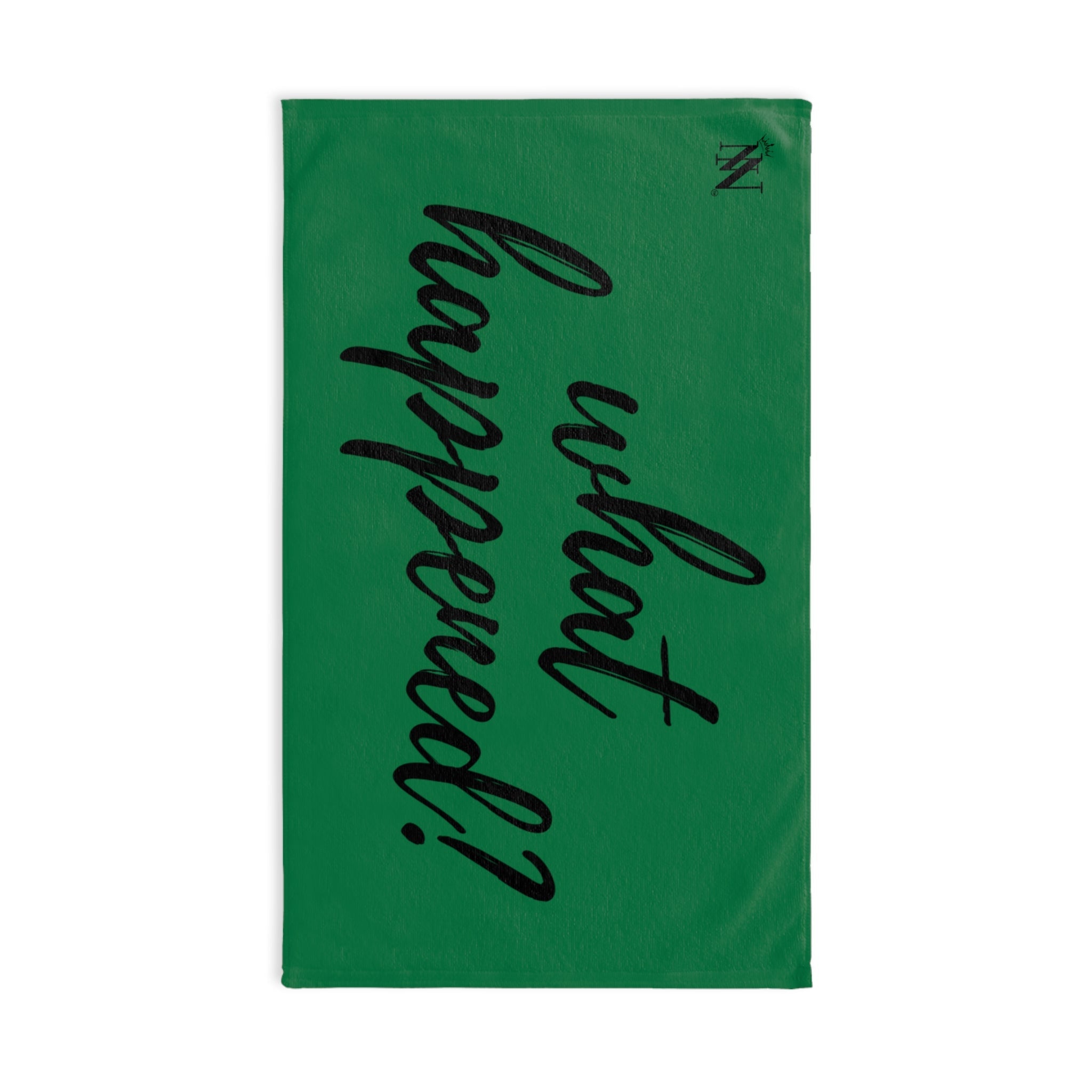 What Happened? Green Cum Towel