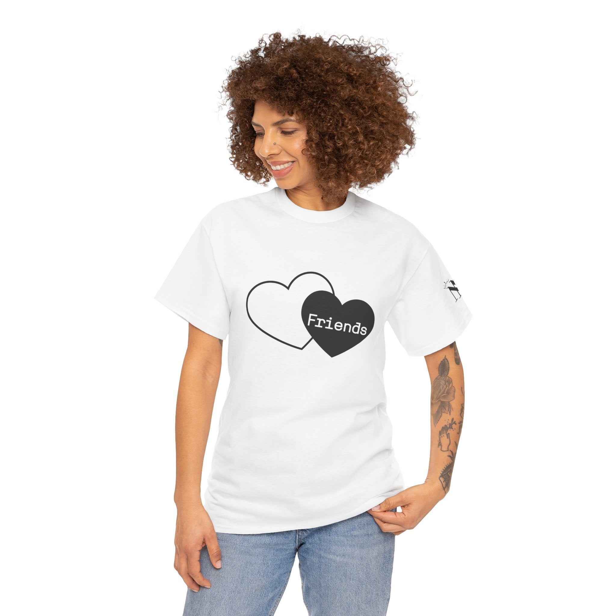 Friends | Mix & Match 100% Cotton Unisex Fun-Flirty Lovers’ Tees
