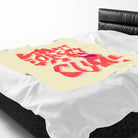 Don’t Forget to Cum! Heart Eyes Emoji | Mix & Match Soft Fun-Flirty Lovers’ Blankets