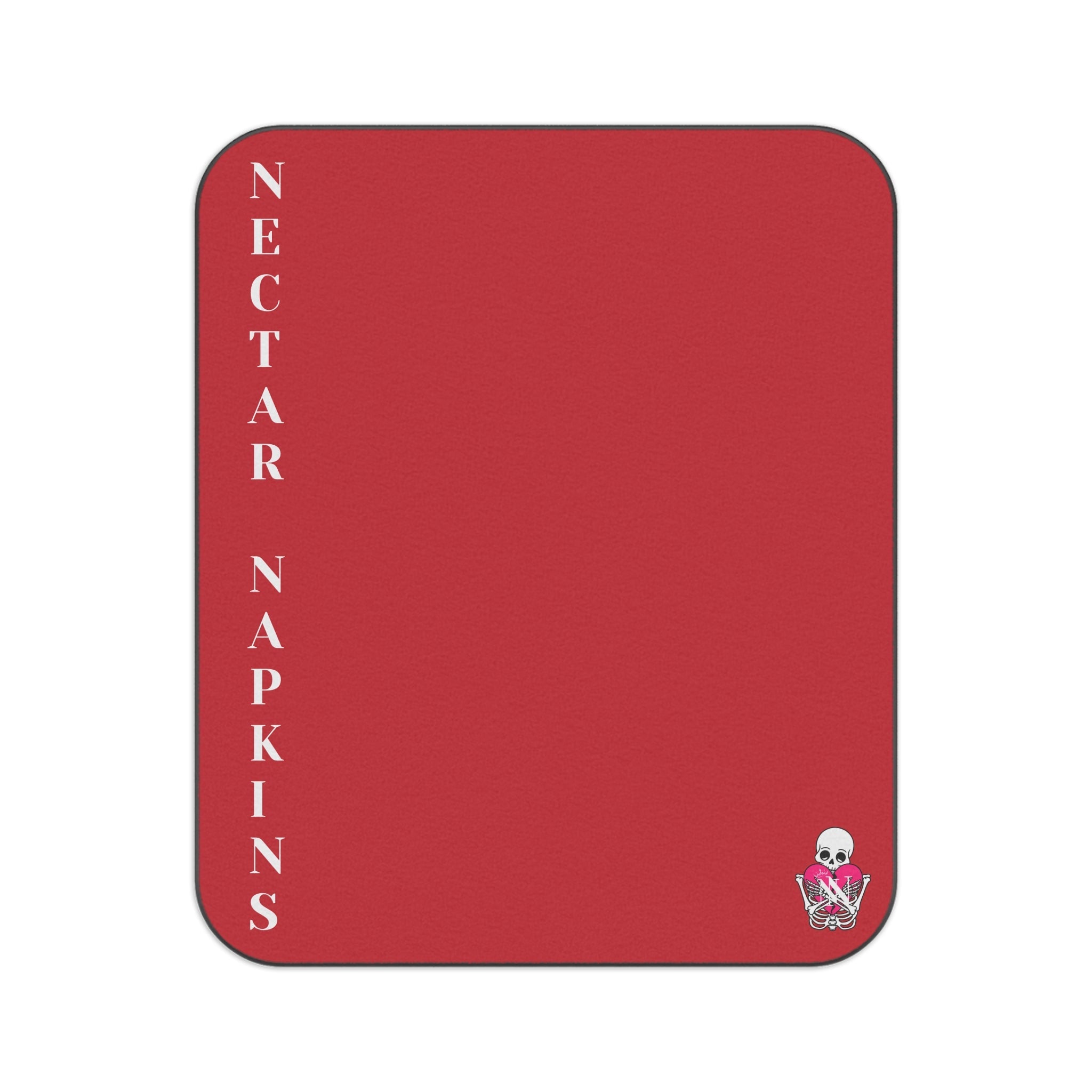 Nectar Napkins Brand Red | Nectar Napkins Fun-Flirty Lovers’ Sex Blankets