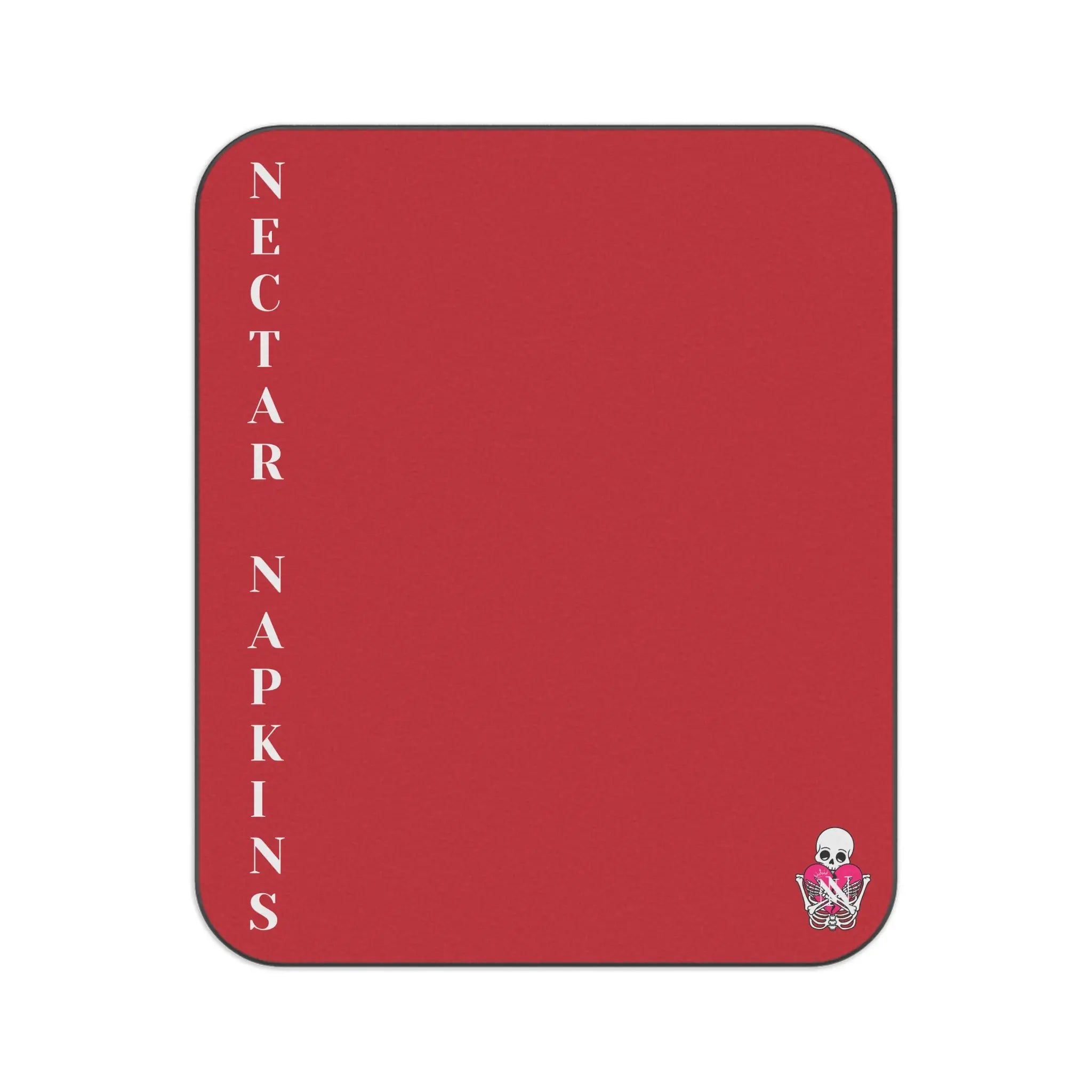 Nectar Napkins Brand Red | Nectar Napkins Fun-Flirty Lovers’ Sex Blankets