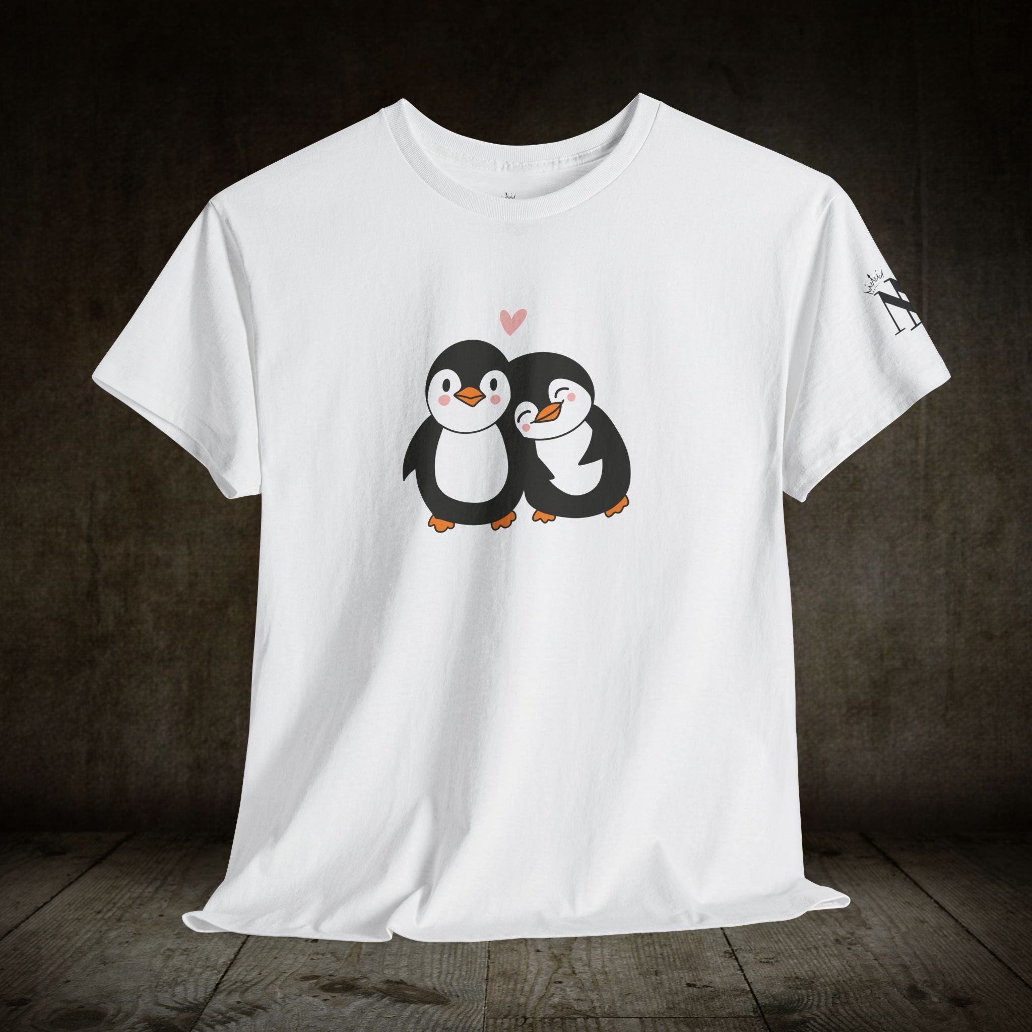 Penguin Love | Mix & Match 100% Cotton Fun-Flirty Lovers’ Tees