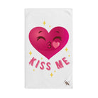 Kiss Me Heart Emoji | Nectar Napkins Classic Fun-Flirty Lovers’ Towels