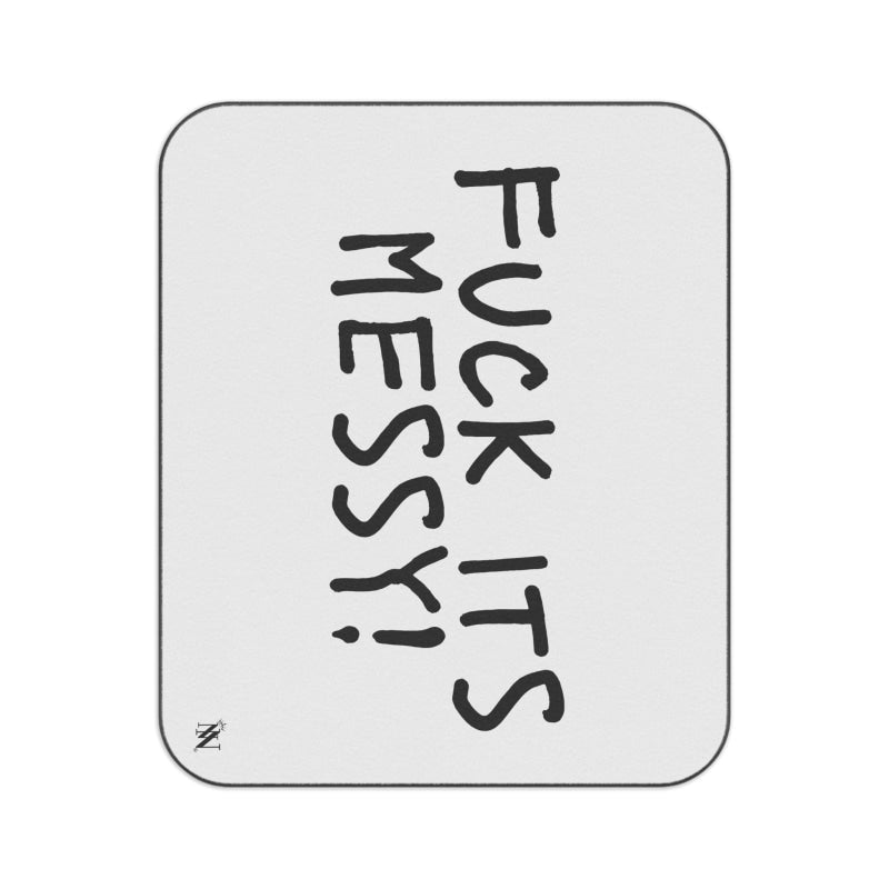 Fuck Its Messy | Mix Match Fun-Flirty Lovers’ Water-Resistant Blankets