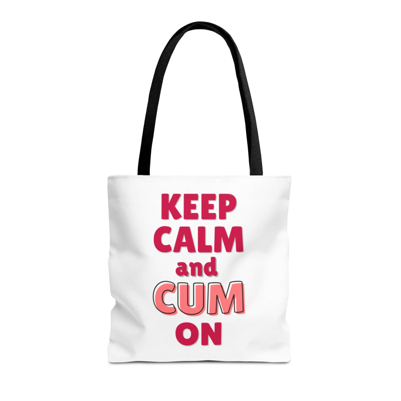 Keep Calm & Cum On | Mix & Match Fun-Flirty Lovers’ Totes