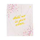 Hold Me in Your Arms | Mix & Match Soft Fun-Flirty Lovers’ Blankets
