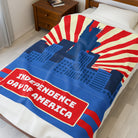 Independence Day of America | Mix & Match Soft Fun-Flirty Lovers’ Blankets