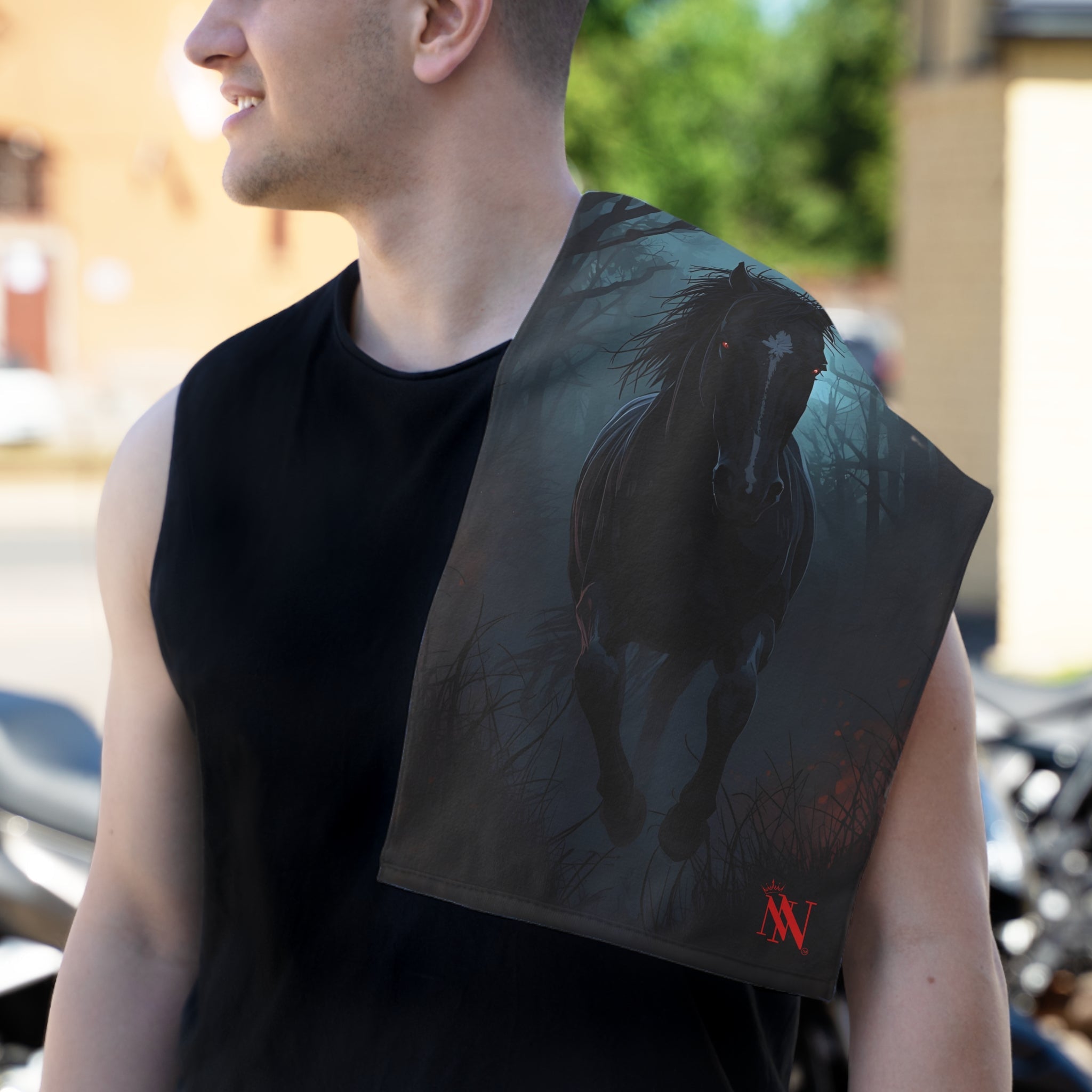 Dark Horse | Mix & Match Soft Fun-Flirty Lovers’ Towels