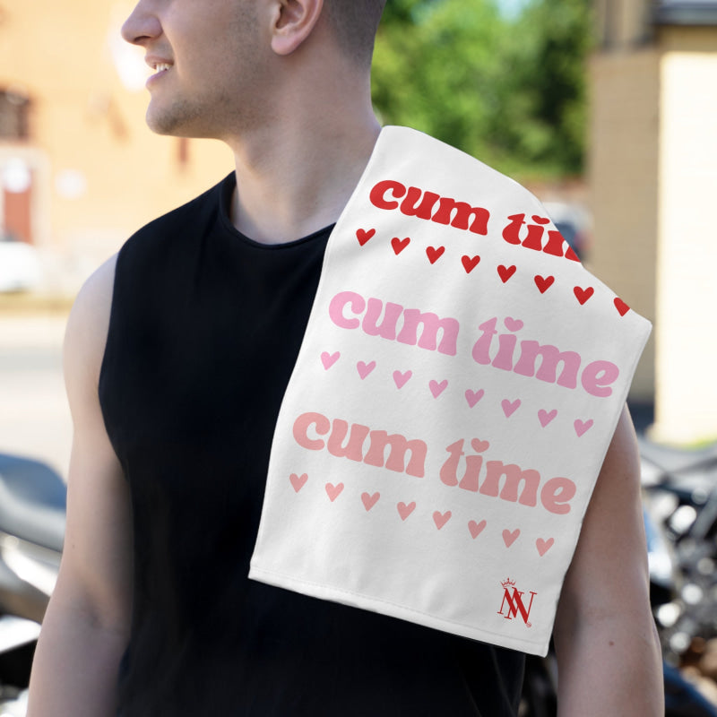 Cum Time Multiple Times | Mix & Match Soft Fun-Flirty Lovers’ Towels