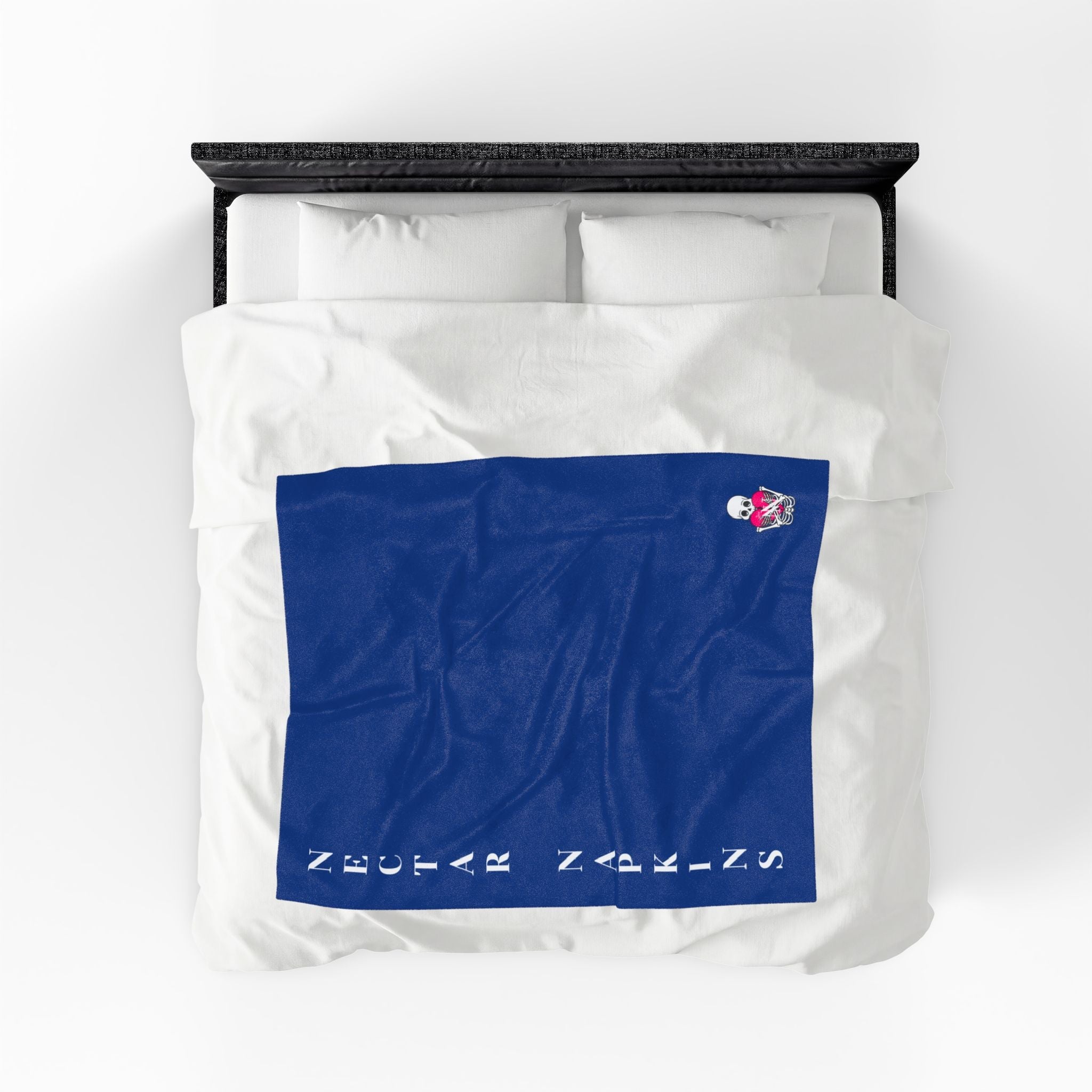 Nectar Napkins Brand Blue Love Blanket