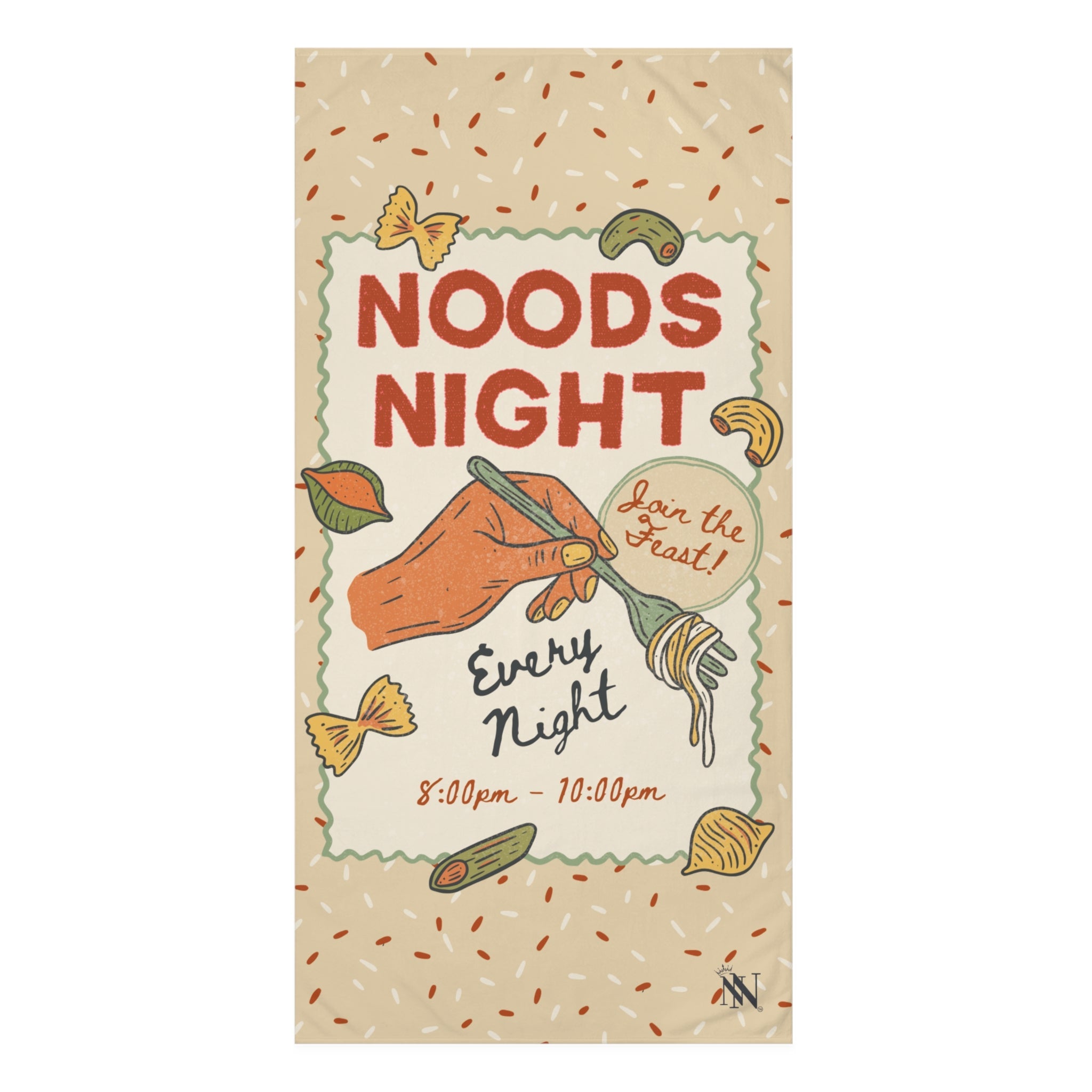 Noods Night | Mix & Match XL Fun-Flirty Lovers’ Towels