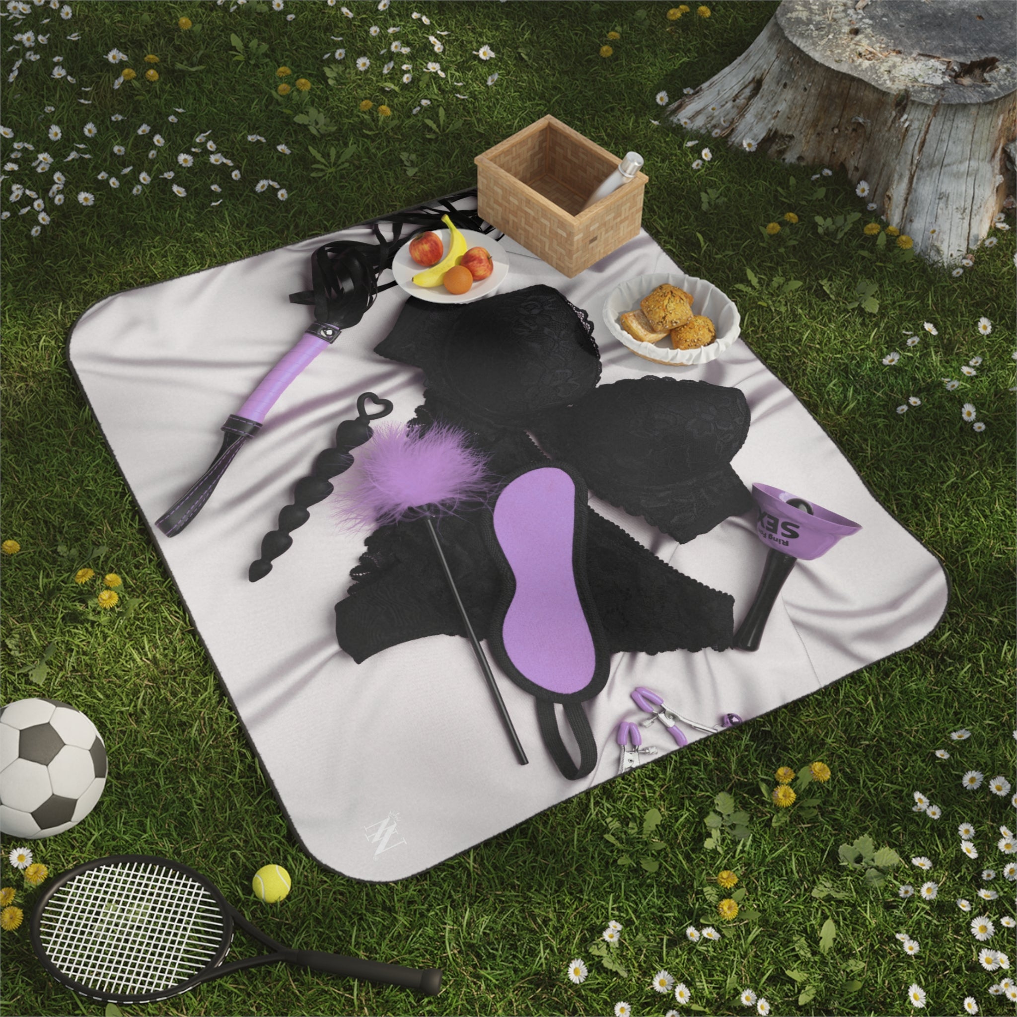 Ring Bell for Sex Playtime Photograph Sex Blanket
