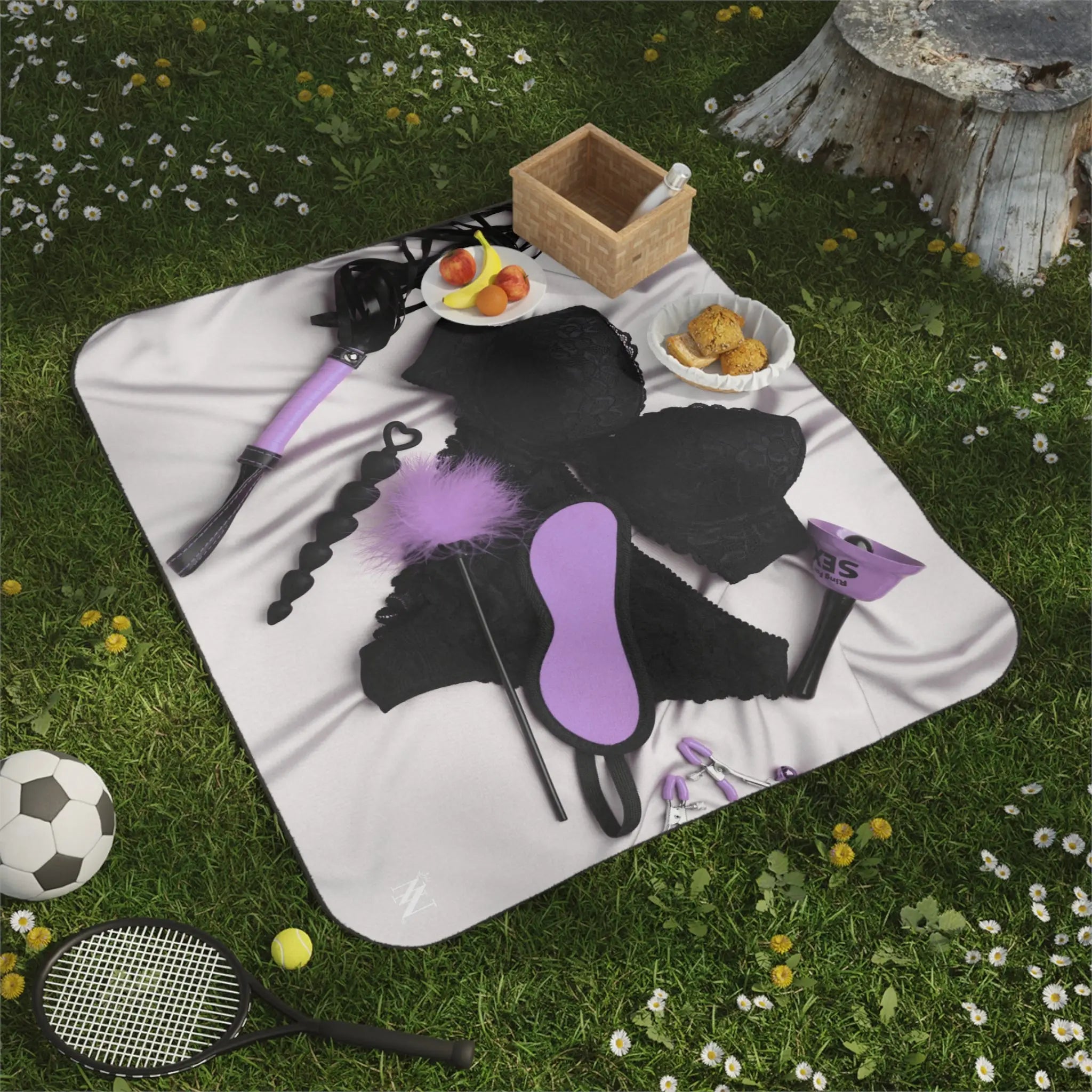 Ring Bell for Sex Playtime Photograph Sex Blanket