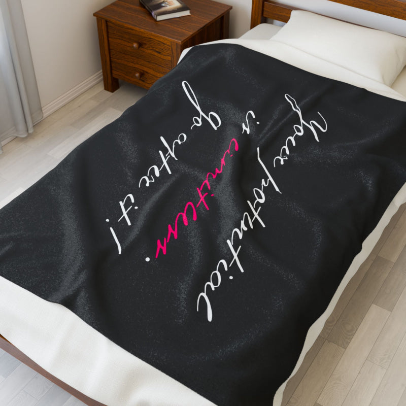 Your Potential is Limitless | Mix & Match Soft Fun-Flirty Lovers’ Blankets