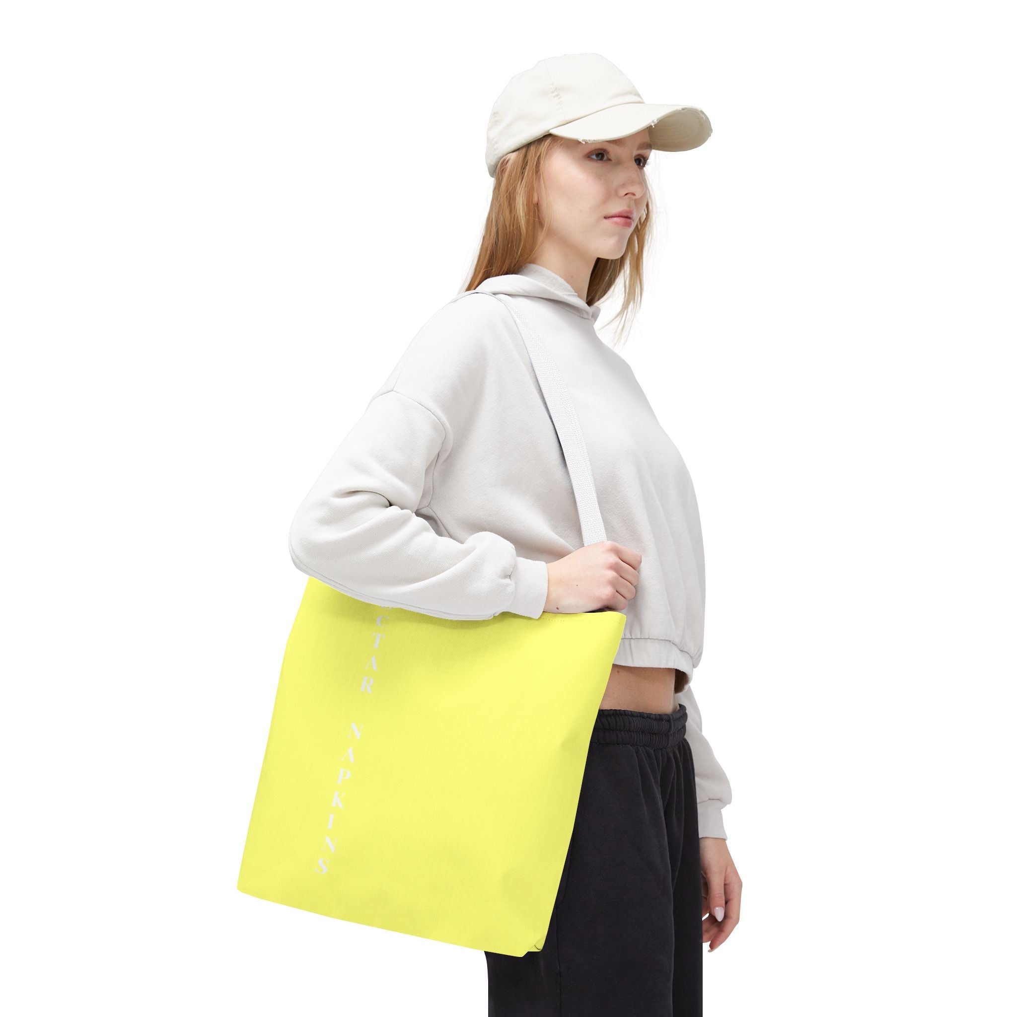 Nectar Napkins Brand Light Yellow Tote Bag