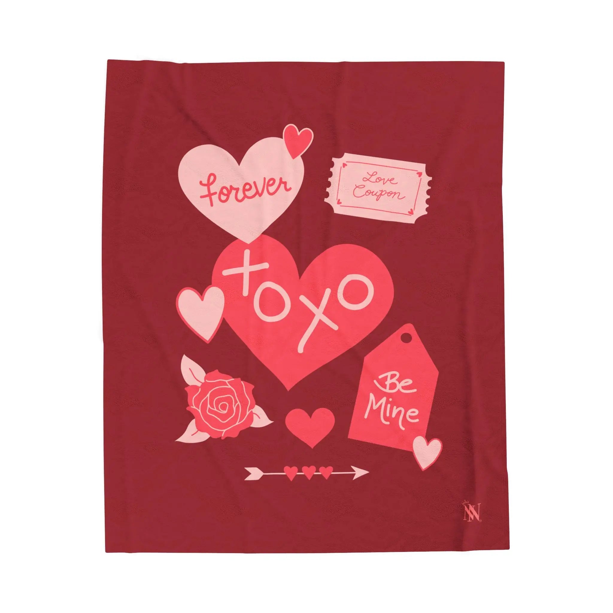 XOXO Forever | Mix & Match Soft Fun-Flirty Lovers’ Blankets