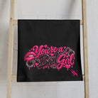 You’re a Bad Girl/Girl Shareable | Nectar Napkins Classic Fun-Flirty Lovers’ Towels
