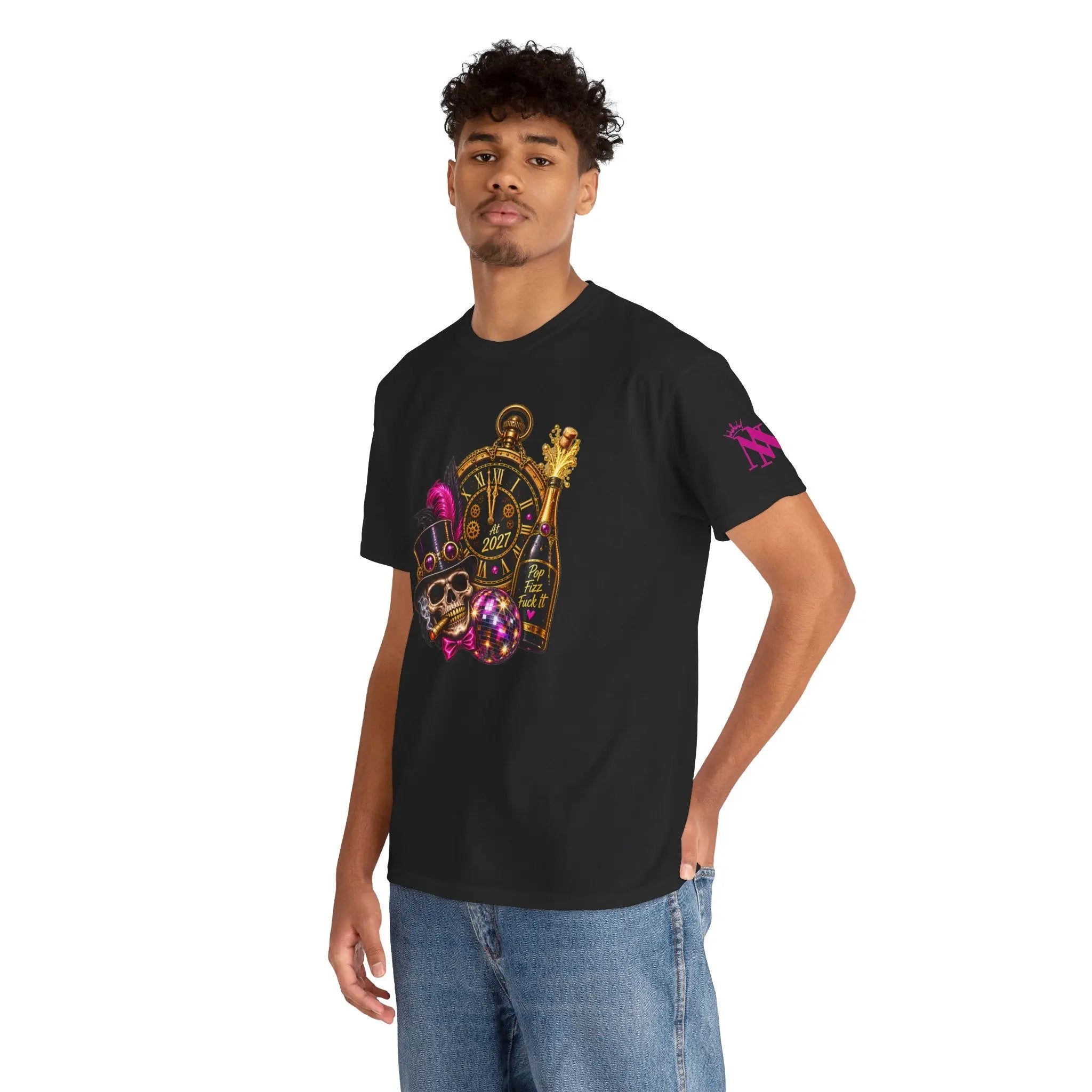Pop Fizz Fuck It New Years | Nectar Napkins Fun-Flirty Lovers’ T-Shirts
